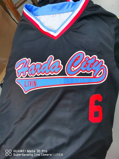 Harda City Livin Baseball Jersey